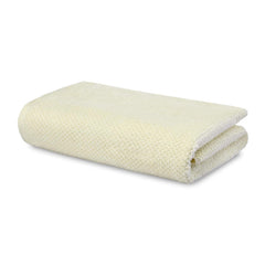 Spaces 100% Cotton Bath Towel 500 Gsm | Quick Dry Nano Spun Special Texture Bath Towels (Beige)