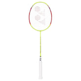 Yonex NANOFLARE 002 ABILITY Graphite Badminton Racquet G4 4u, Colour - Lime & Red, Grip Size - 4 1/2 inches