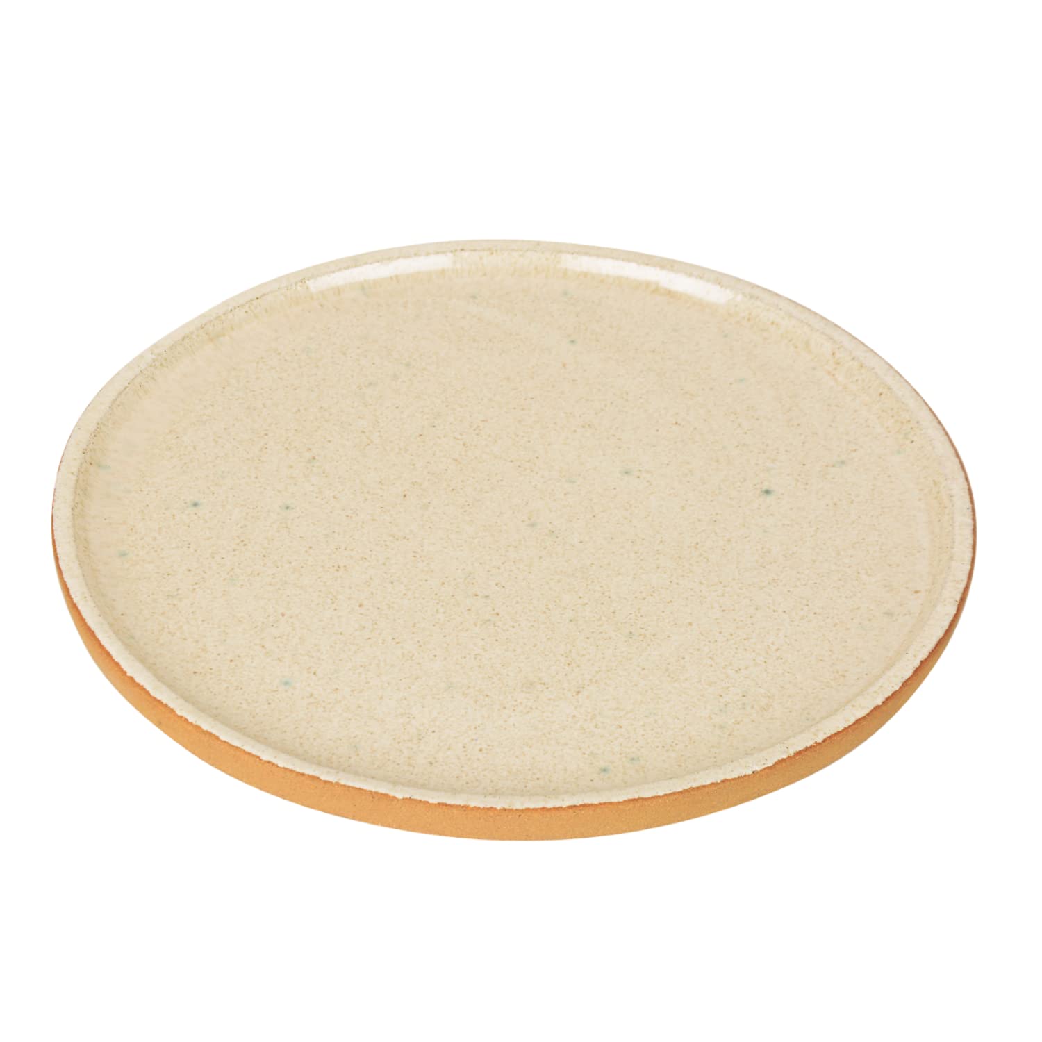 Luxurious Speckled Ceramic Pizza Plate - 11 Inches, Ivory | Pizza Serving Platter - Handmade & Hand Glazed Platter Luxurious Speckled Ceramic Pizza Plate - 11 Inches, Ivory | Pizza Serving Platter - Handmade & Hand Glazed Platter