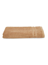 Welspun 100% Cotton Quik Dry Bath Towel 380 Gsm | High Absorbency Super Soft, Fast Drying Bath Towels Large Size (Tan)
