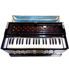 Best Harmonium - 7 Stopper, Double Bellow, 39 Keys, Two Reed (Bass-Male), 440 Hz Tunned | Handmade Musical Instrument - 2 Side Carry Handle, Harmonium For Beginners To Adults