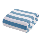 Maxoshine Microfiber Towels For Bath Large Size-Super Soft Coral Fleece Bathing Towel With Hook Quick Dry Super Absorbent-Bath Towel For Men & Women (Blue)