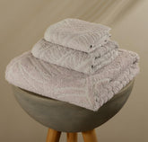 Musa Banana Terry Towel 900 Gsm 1 Bath, 1 Hand & 1 Face Towels With Free Bag 900 Gsm | Terry Towels For Bath Large Size (Shadow Grey) -Set Of 3