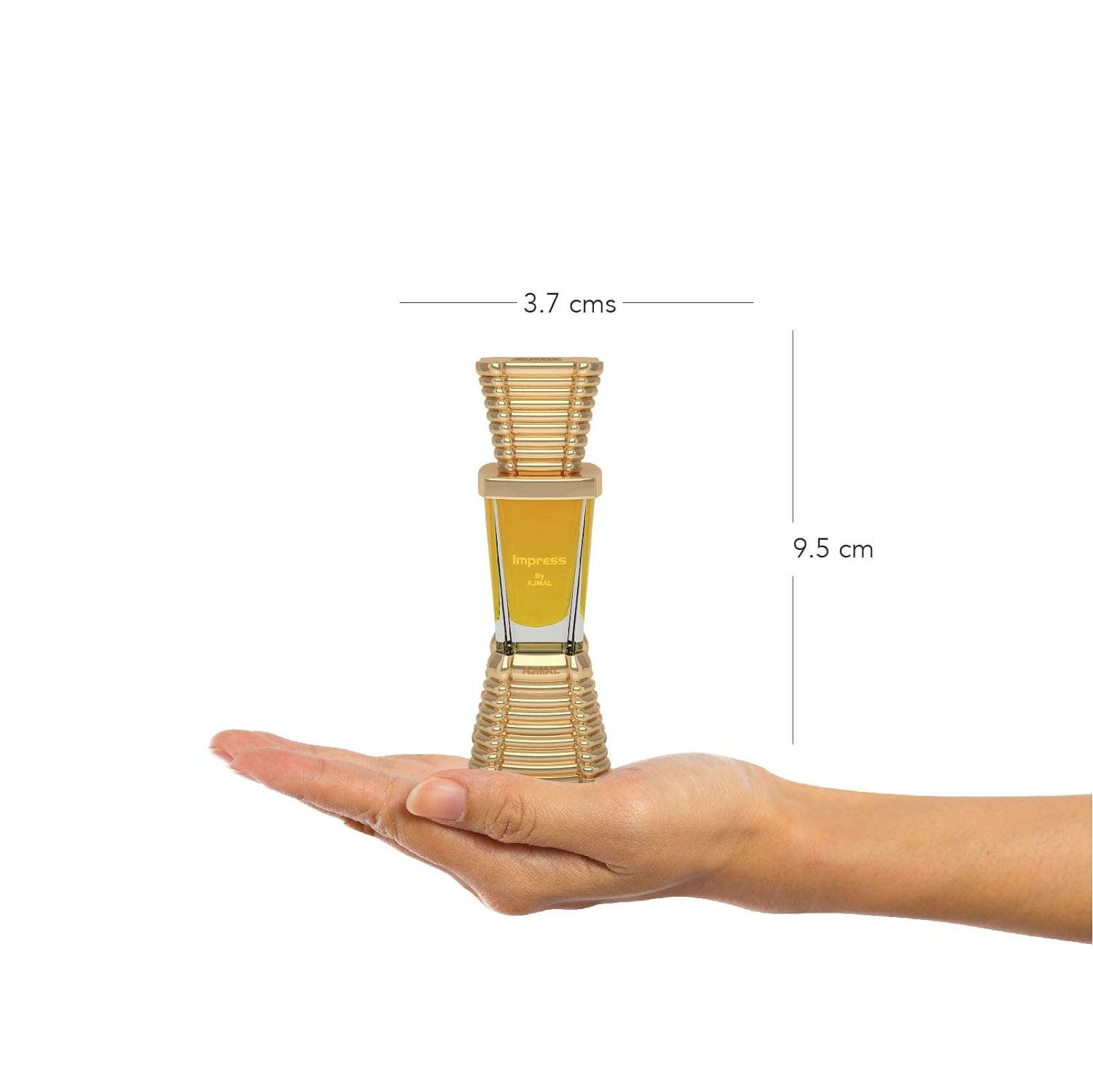 Ajmal Mukhallat Al Wafa 12ml 0.4 Fl.oz. &  Impress 10ml 0.3 Fl.oz. Concentrated Attar Perfume Oil Oriental Musky  For Unisex | Free From Alcohol Pack Of 2 Ajmal Mukhallat Al Wafa 12ml 0.4 Fl.oz. &  Impress 10ml 0.3 Fl.oz. Concentrated Attar Perfume Oil Oriental Musky  For Unisex | Free From Alcohol Pack Of 2