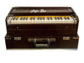 Folding Harmonium For Beginner - 3 1/2 Octaves, Total 42 Keys, Two Reeds (Base- Male), Instant Response Keyboard - No Lag Time