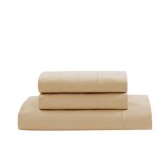 Includes 1 Flat Super King Bedsheet With 2 Pillow Covers - 108 X 108 Inches, Cream | Soft - Breathable & Comfortable, Machine Washable | Natural Softness & Breathability
