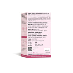 Zandu Calming & Refreshing Herbal Infusion Tea - 25 Tea Bags | 1st Ayurvedic Iced Herbal Tea With Taste & Health Benefits - Improves Skin Health | Caffeine Free