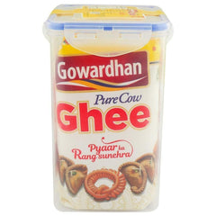 100% Natural A2 Cultured Desi Cow Ghee By Gowardhan | High In Vitamins A, D & Healthy Bilona Method Desi Ghee Good For Sweets | 2 Litre (1 Litr * 2) 67.6 Ounce | Seal Container Jar | Combo Pack