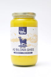 Premium A2 Gir Cow Ghee By Kind Earth | Traditional Bilona Method Curd Churned Pure Desi Ghee Good For Health | 2 Litre (1 Litr * 2) 67.6 Ounce
