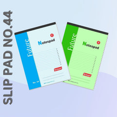 Slip Pad No.44, Plain With 80 Sheet 160 Pages, Portable Design, Easy To Carry, Pack Of 5