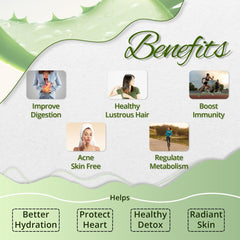 Pharma Science Aloe Vera Juice With Pulp Healthy Skin & Hair, Pure Nutrition Aloevera Drink For Body Detox & Weight Management, No Added Sugar, Immunity Booster | 1 Litre 2.lbs