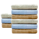 Mush 100% Bamboo Face Towel 500 Gsm | Ultra Soft, Absorbent, & Quick Dry Towels For Facewash, Gym, Travel | Suitable For Sensitive/Acne Prone Skin (Pack Of 9 Assorted)