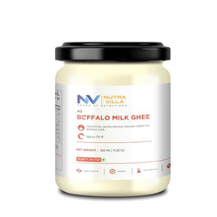 Pure A2 Buffalo Ghee By Nutravilla | Rich In Nutrients & Healthy Pure Homemade Desi Buffalo Ghee Perfect For Weight Managements | (350ml) 11.8 Ounce | Jar Pack