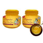 100% Pure Cow Desi Ghee By Brijmohan | Rich In Calcium & Minerals Healthy Desi Cow Ghee Good For Weight Managements | 1 Litre (500ml * 2) 33.8 Ounce | Jar Pack