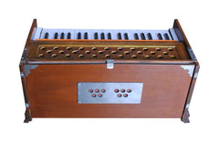 Musical Instrument Harmonium - 5 Stopper, 39 Keys, 3.25 Octaves, Single & Double Bellow, Two Reeds (Base- Male)