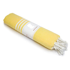 Rosslyn Bath/Beach Towel 350 Gsm | Ultra Soft, Absorbent & Quick Dry Bath Towel (Yellow)
