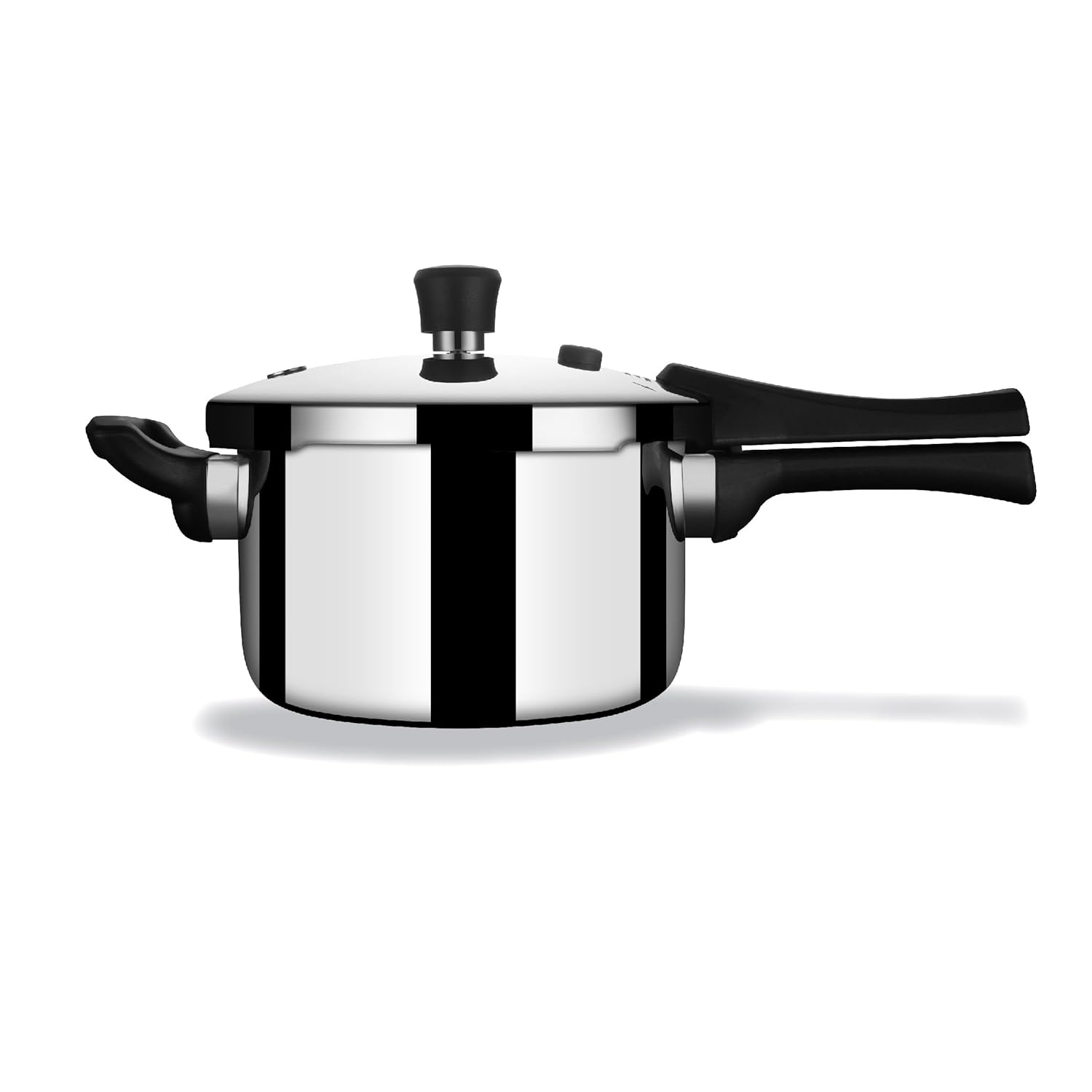 Xpress Cooker Triply Pressure Cooker Broad | Induction Based Cooker, Outer Lid Pressure Cooker, 5 Liters Xpress Cooker Triply Pressure Cooker Broad | Induction Based Cooker, Outer Lid Pressure Cooker, 5 Liters