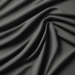1 Bedsheet, 1 Fitted Sheet, Elastic With 2 Pillow Covers - King Size - 78 X 80 Inches, Dark Grey | 100% Egyptian Cotton For Premium Quality & Softness