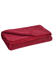 Cotton Bolls Microfiber Large Bath Towel 800 Gsm | Quick Dry Super Soft Higly Absorbent Lint Free Bath Towel For Men & Women, Travel, Gym, Beach, Pool, Yoga (Maroon)