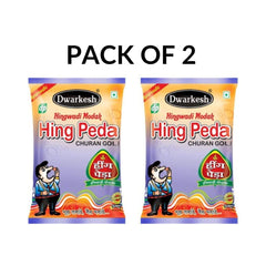 Dwarkesh Ayurved Hingwadi Modak Hing Peda Churan Goli 1kg, (500gm X 2)