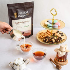 McLeod Russel 1869 English Breakfast Black Tea - 100gm, 3.5 Ounce, 40+ Cups | Strong & Robust Blend Daily Black Tea - Loose Leaf Black Orthodox | Low Caffeine