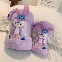 Homecloud Super Soft Rabbit Bath Towel With Hand Towel 700 Gsm | 3x Softer Than Cotton Towels A Gift For Baby Shower | Set Of 2