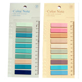Sticky Tabs, Morandi Bookmark Index Flags Sticky Notes, Waterproof Writable Sheets - 400 Pcs
