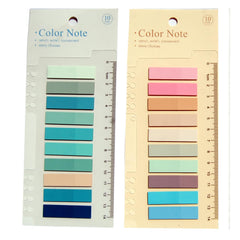 Sticky Tabs, Morandi Bookmark Index Flags Sticky Notes, Waterproof Writable Sheets - 400 Pcs