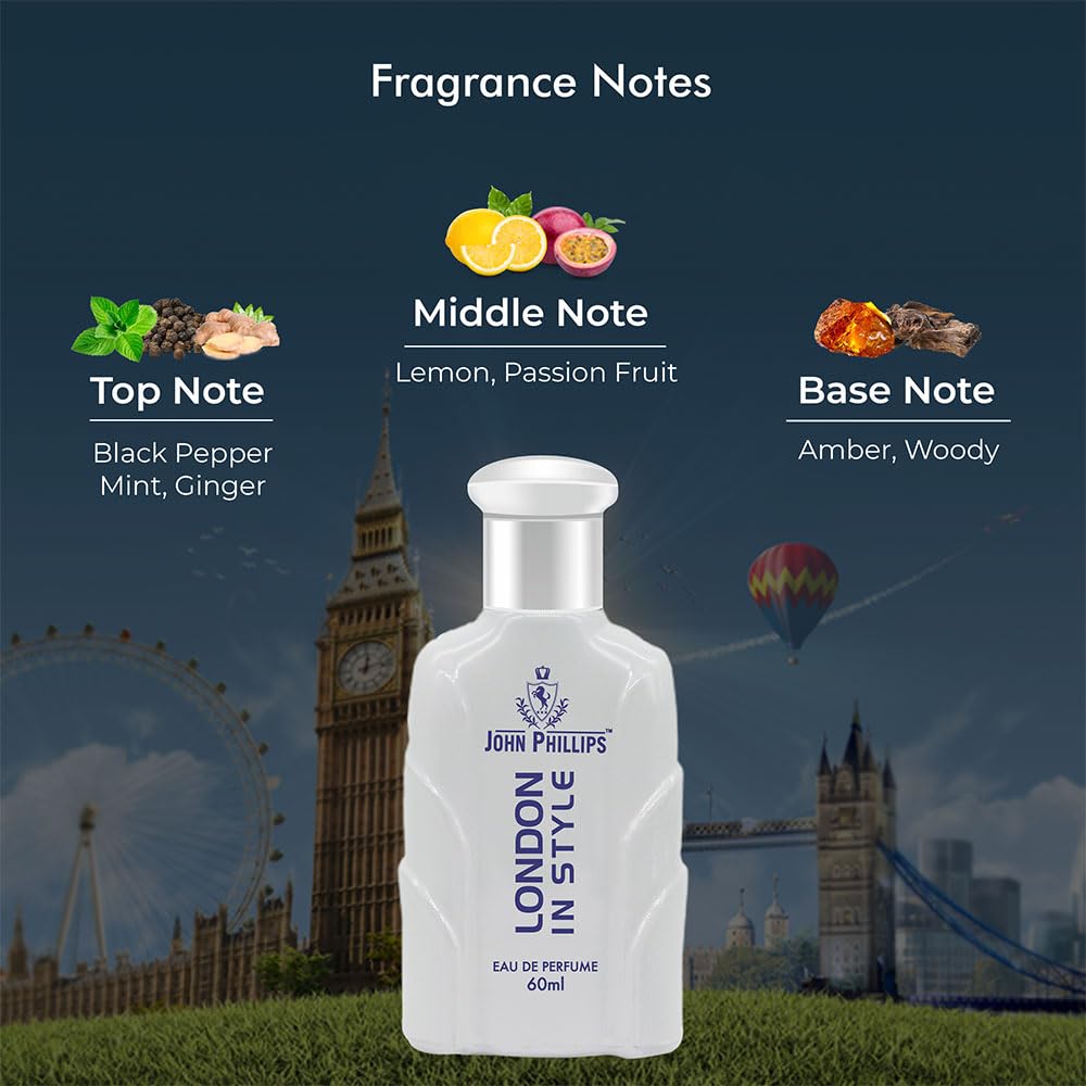 John Phillips Chocolate + London In Style + Manget Eau De Parfum 60ml 2 Fl.oz. Each Pack Of 3 | Long Lasting Fragrance For Unisex John Phillips Chocolate + London In Style + Manget Eau De Parfum 60ml 2 Fl.oz. Each Pack Of 3 | Long Lasting Fragrance For Unisex