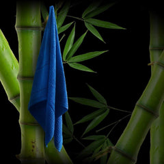 Pure Cotton Bath Towel 500 Gsm | Absorbent Super Soft & Comfortable Quick Drying Towel (Blue)
