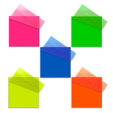 Transparent Sticky Notes, 250 Sheets Translucent Colored Note Pads, Multicolor, Size - 3 Inch