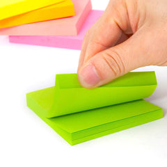 Sticky Note 3 X 4 - Inch, 5 X 100 Sticky Notes - 5 Colors | Page Marker Bookmarks Sticks Notes