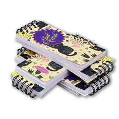 Spiral Memo Pad Notepad Writing Pad, Unruled Pages, Daily Pad For School Going Kids, Set Of 6