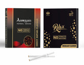 Aarogyam Herbals Pack Of 2 Flavours 100% Tobacco & Nicotine Free Cigarette For Relieve Stress & Mood Enhance Product Relax Regular, Sweet Supari - 10 Sticks X 2 Packets