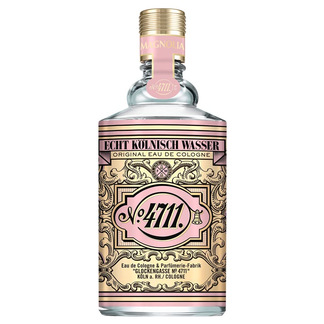 4711 Floral Collection Magnolia Eau De Cologne 100ml 3.4 Fl.oz. | Gift For Wife | Long Lasting Fragrance 4711 Floral Collection Magnolia Eau De Cologne 100ml 3.4 Fl.oz. | Gift For Wife | Long Lasting Fragrance