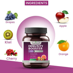 Jnkb Immunity Booster Capsules For Men & Women, Natural Giloy & Haldi Contents Formula For Stronger Immunity & Overall Wellness | 60 Capsules 100gm 0.2lbs