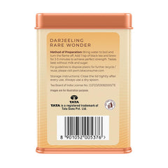 Tata Tea Premium 1868 Darjeeling Rare Wonder Tea - 50gm Tin, 1.7 Ounce | Handpicked From The Hills Of Darjeeling - Rich Flavor & Aroma Black Tea | Medium Caffeine