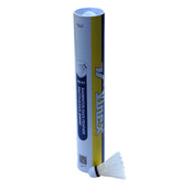 Vinex VX - 07 Badminton Duck Feather Shuttlecock | White , Pack Of 12 , Ideal For Intermediate Player