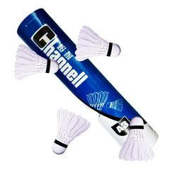 Udki Feather Shuttlecock A3 - Speed 78 | Extended Durability For Over 2 Games , White | Pack Of 12