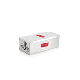 Stainless Steel Jewellery Box Organisers For Women, Cash Box For Home & Shop Counter With Locking System & Glossy Finish, Small, Special Feature - Portable
