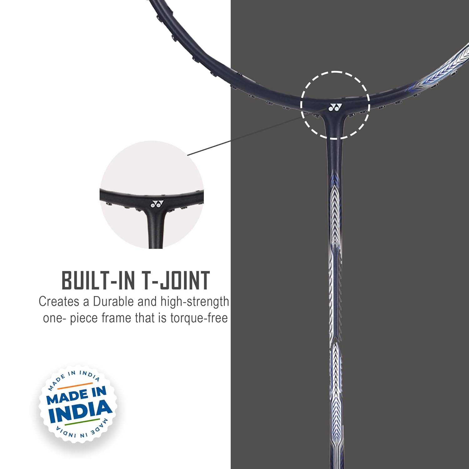 Yonex Graphite Badminton Racquet ASTROX ATTACK 9 High Durability, 80gms - 32lbs, Grip Size - 4 1/2 Inches | Colour - Black Yonex Graphite Badminton Racquet ASTROX ATTACK 9 High Durability, 80gms - 32lbs, Grip Size - 4 1/2 Inches | Colour - Black