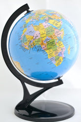 Globe For Kids Learning - 8 Inch High Rotating World Globe For Home, Office, Lab Decor, Best Gift For Kids & Students Learning, Pack Of 1