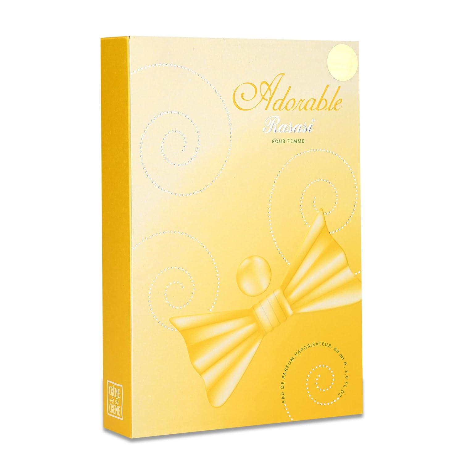 Rasasi Adorable Pour Femme Eau De Parfum 60ml 2.0 Fl.oz. Long Lasting | Perfect Gift For Wife Rasasi Adorable Pour Femme Eau De Parfum 60ml 2.0 Fl.oz. Long Lasting | Perfect Gift For Wife