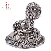 Silver Plated Laddu Gopal Ji God Idol, Religious, Metal Statue, All Occasion - Idol, Handmade, Traditional Deign, Bal Gopal Murti, Baby Krishna Statue