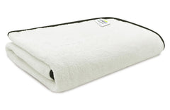 Softspun Microfiber Bath Towel 360 Gsm | Ultra Absorbent Super Soft & Comfortable Quick Drying For Men & Women Daily Use Extra Large Size Towel (White)