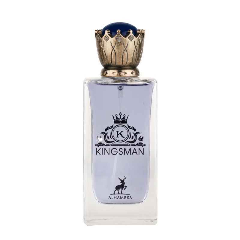 KINGSMAN BY MAISON ALHAMBRA EAU DE PARFUM 100ML 3.4 FL.OZ. FOR MEN KINGSMAN BY MAISON ALHAMBRA EAU DE PARFUM 100ML 3.4 FL.OZ. FOR MEN