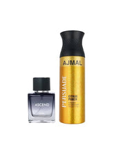 Ajmal Ascend Eau De Parfum 50ml 1.6 Fl.oz. & Persuade Deodrant 200ml 6.7 Fl.oz. | For Men & Women