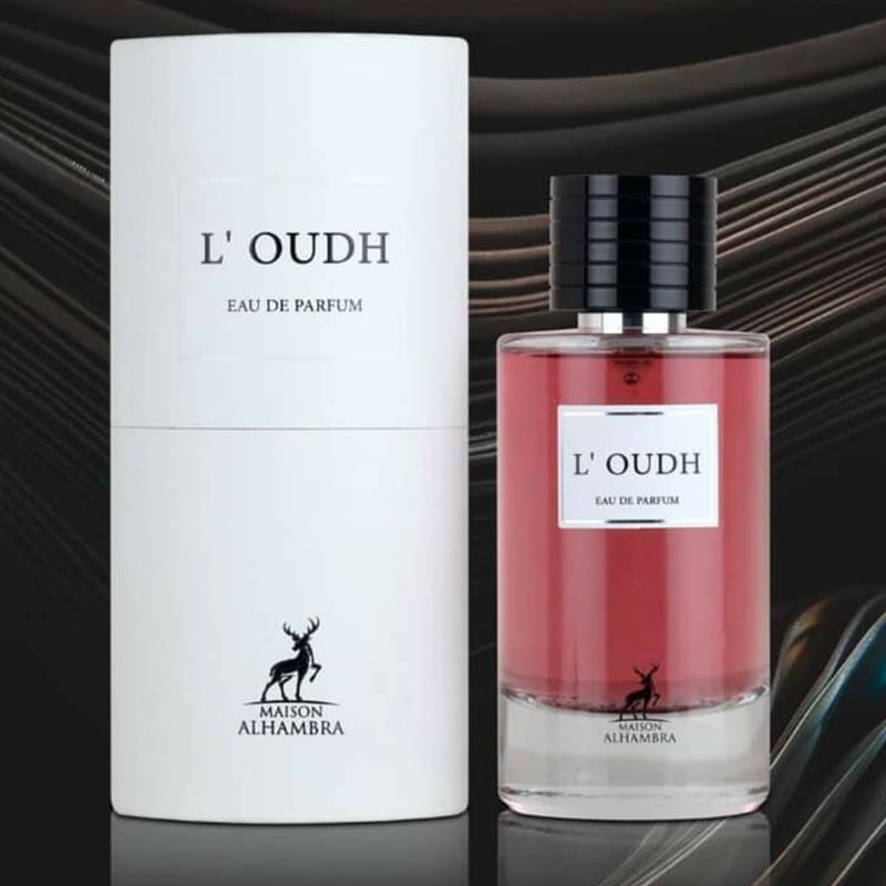 L'OUDH BY MAISON ALHAMBRA EAU DE PARFUM 100ML 3.4 FL.OZ. FOR MEN AND WOMEN L'OUDH BY MAISON ALHAMBRA EAU DE PARFUM 100ML 3.4 FL.OZ. FOR MEN AND WOMEN