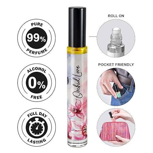 Ajmal Artisan Orchid Love Concentrated Roll-on Perfume 10ml 0.3 Fl.oz. |  Gift For Women Ajmal Artisan Orchid Love Concentrated Roll-on Perfume 10ml 0.3 Fl.oz. |  Gift For Women