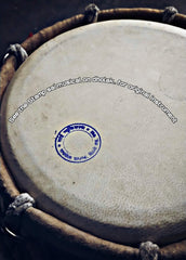 Hand Percussion Baby Size Multicolor Dholak - Indian Musical Instrument Drum | Dholak For Festival, Wedding, Satsang - Very Easy To Tune